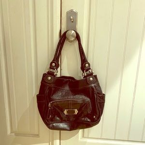 B. Makowsky Large Leather Bag
